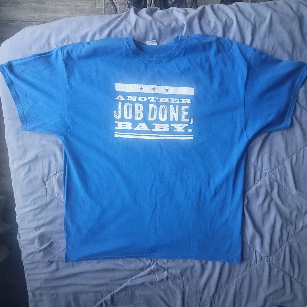 Blue T-Shirt, Gildan, 2X